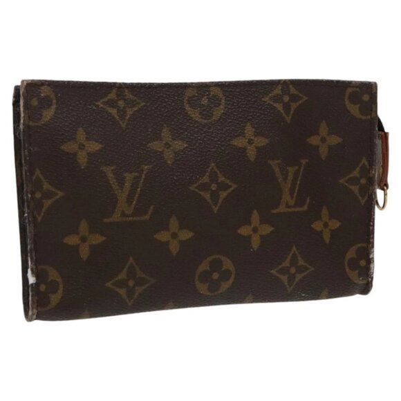 LOUIS VUITTON Monogram Bucket PM Accessory Pouch LV Auth - Picture 1 of 14